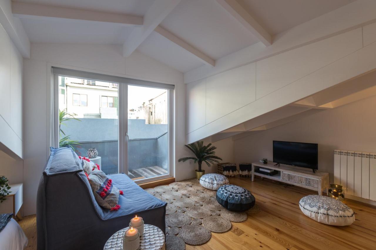 Beautiful Loft Downtown Porto Lägenhet Exteriör bild